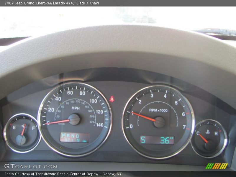 Black / Khaki 2007 Jeep Grand Cherokee Laredo 4x4