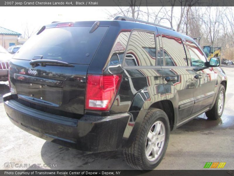 Black / Khaki 2007 Jeep Grand Cherokee Laredo 4x4