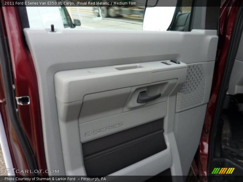 Royal Red Metallic / Medium Flint 2011 Ford E Series Van E350 XL Cargo