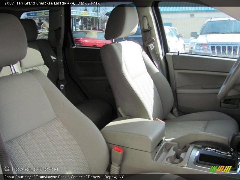 Black / Khaki 2007 Jeep Grand Cherokee Laredo 4x4