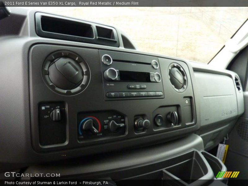 Royal Red Metallic / Medium Flint 2011 Ford E Series Van E350 XL Cargo