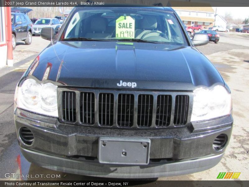 Black / Khaki 2007 Jeep Grand Cherokee Laredo 4x4