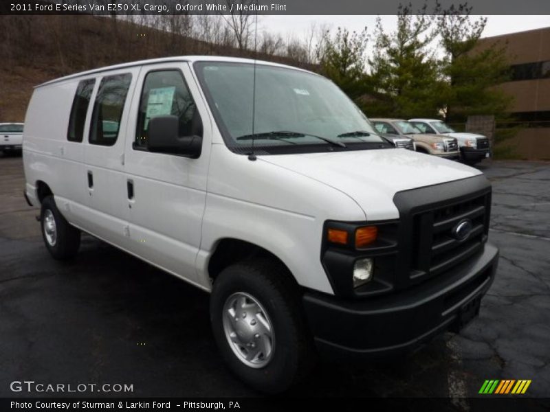 Front 3/4 View of 2011 E Series Van E250 XL Cargo