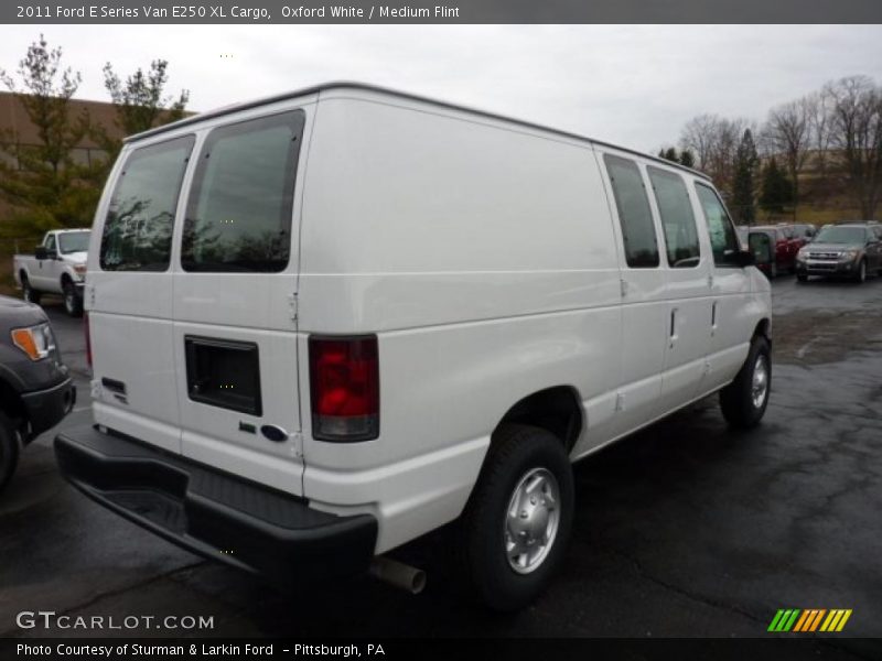Oxford White / Medium Flint 2011 Ford E Series Van E250 XL Cargo