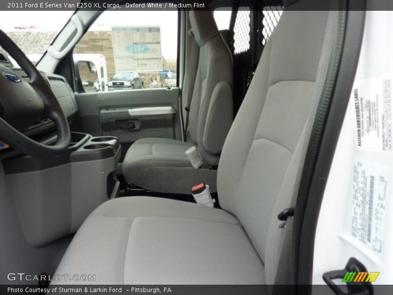 Oxford White / Medium Flint 2011 Ford E Series Van E250 XL Cargo