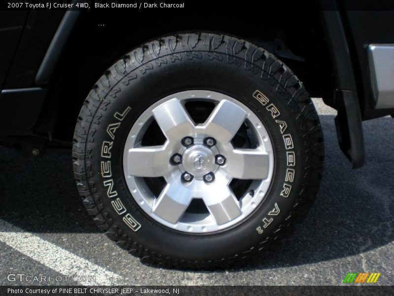 Black Diamond / Dark Charcoal 2007 Toyota FJ Cruiser 4WD