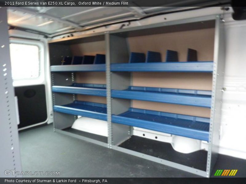 Oxford White / Medium Flint 2011 Ford E Series Van E250 XL Cargo