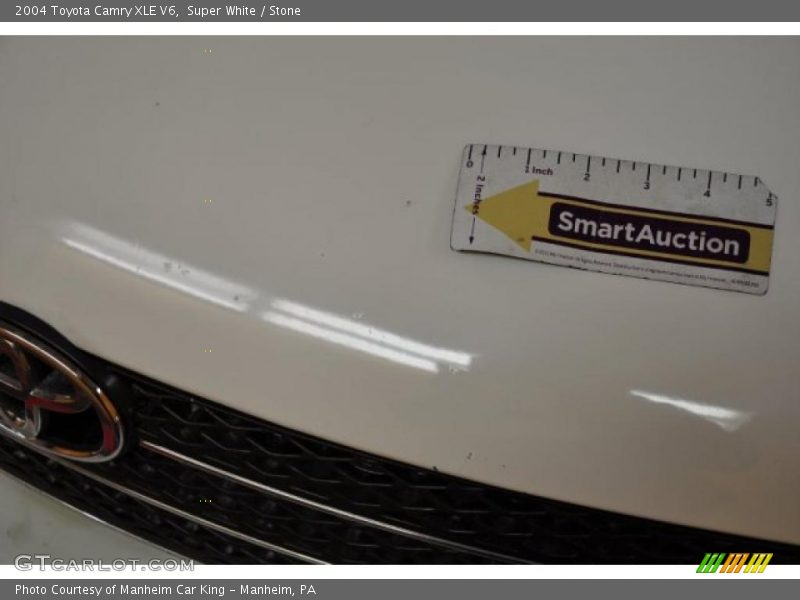 Super White / Stone 2004 Toyota Camry XLE V6