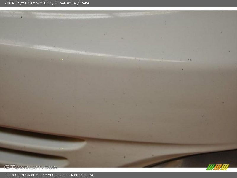 Super White / Stone 2004 Toyota Camry XLE V6