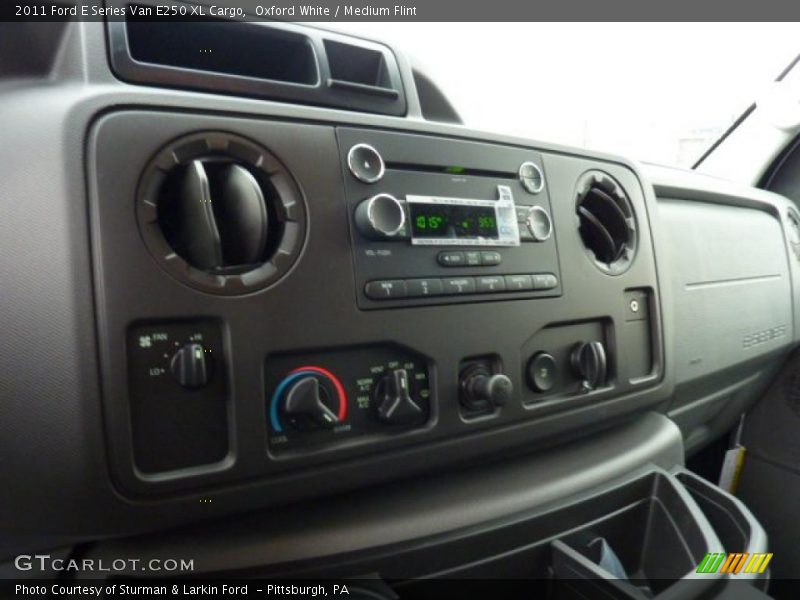 Controls of 2011 E Series Van E250 XL Cargo