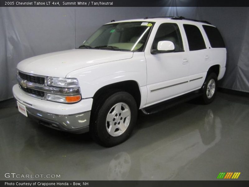 Summit White / Tan/Neutral 2005 Chevrolet Tahoe LT 4x4