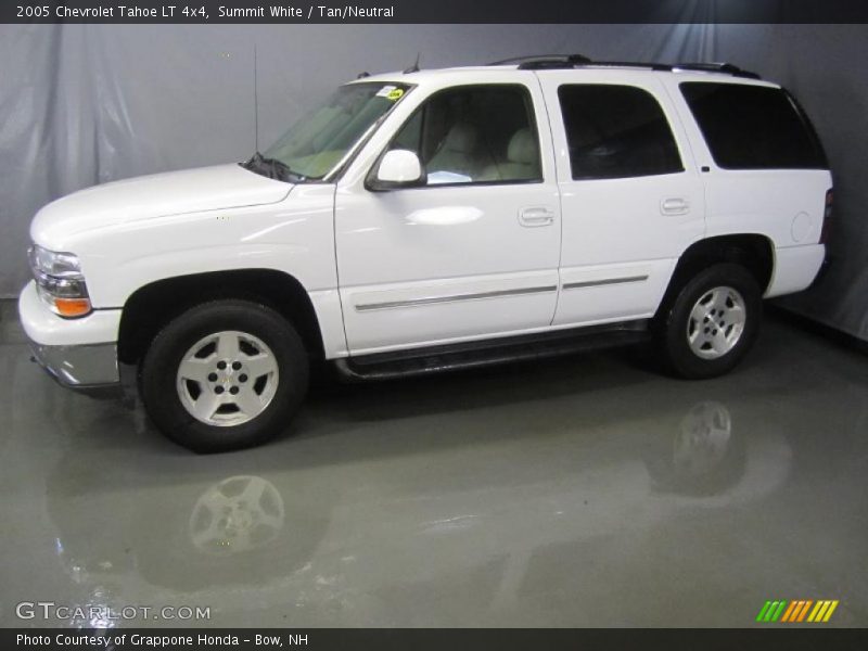 Summit White / Tan/Neutral 2005 Chevrolet Tahoe LT 4x4