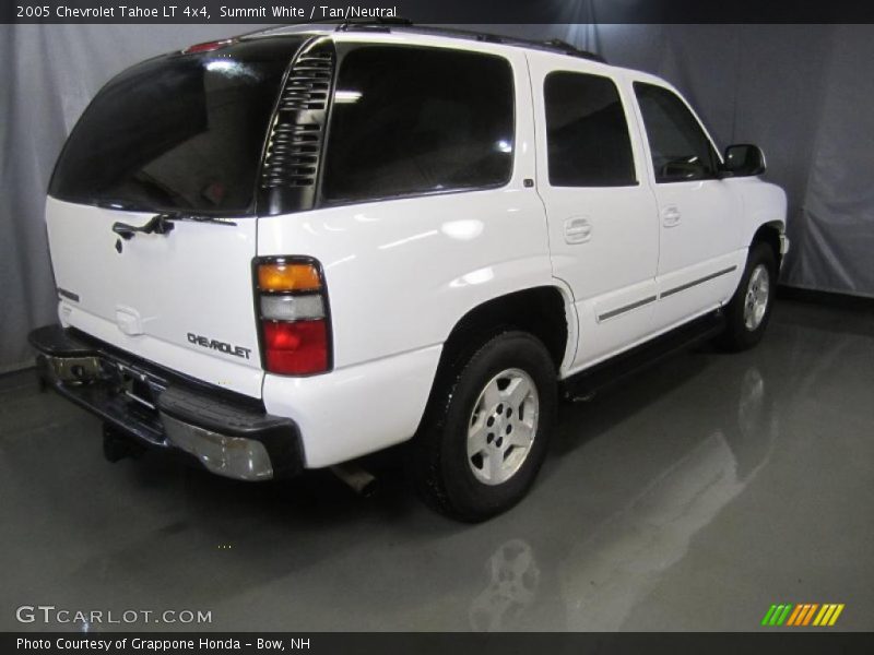 Summit White / Tan/Neutral 2005 Chevrolet Tahoe LT 4x4