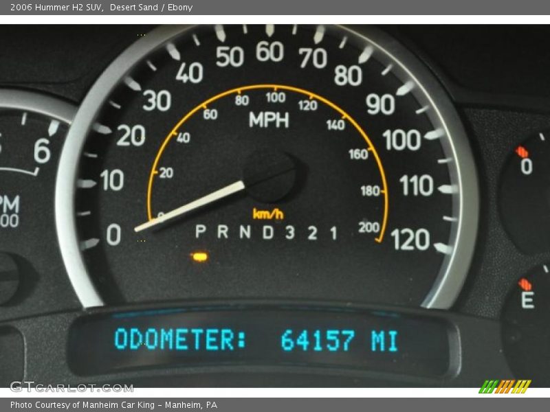 Desert Sand / Ebony 2006 Hummer H2 SUV
