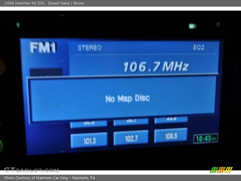 Desert Sand / Ebony 2006 Hummer H2 SUV