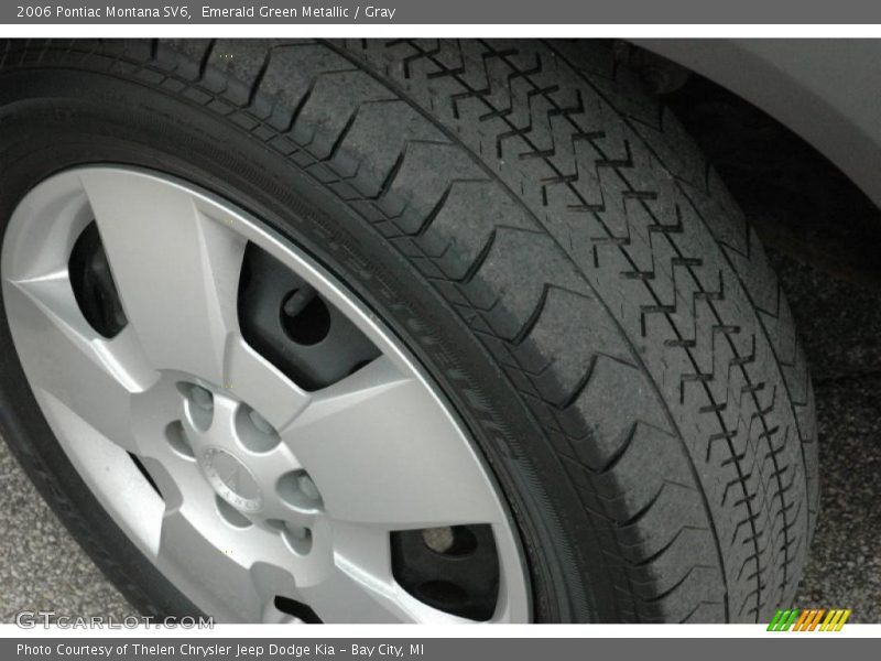 Emerald Green Metallic / Gray 2006 Pontiac Montana SV6