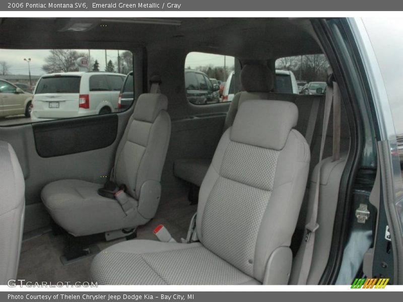 Emerald Green Metallic / Gray 2006 Pontiac Montana SV6