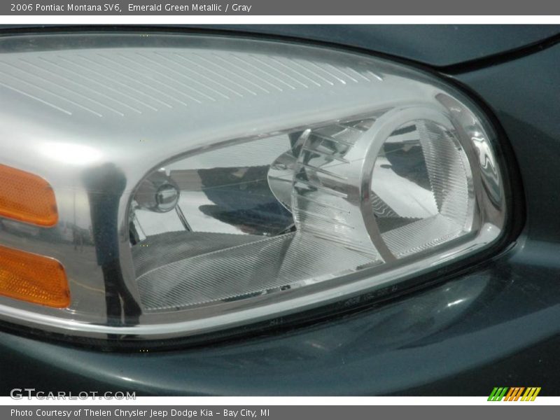 Emerald Green Metallic / Gray 2006 Pontiac Montana SV6