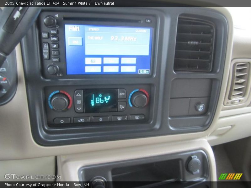 Summit White / Tan/Neutral 2005 Chevrolet Tahoe LT 4x4