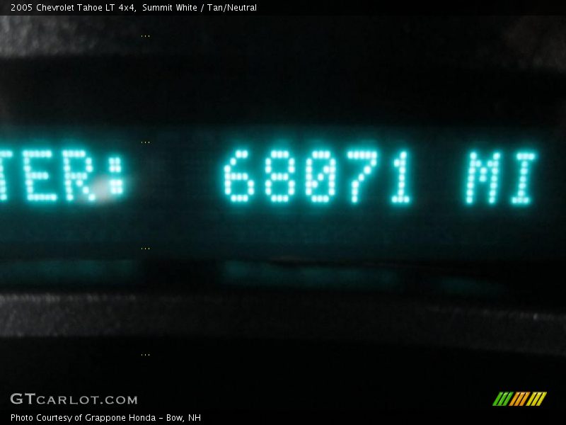 Summit White / Tan/Neutral 2005 Chevrolet Tahoe LT 4x4