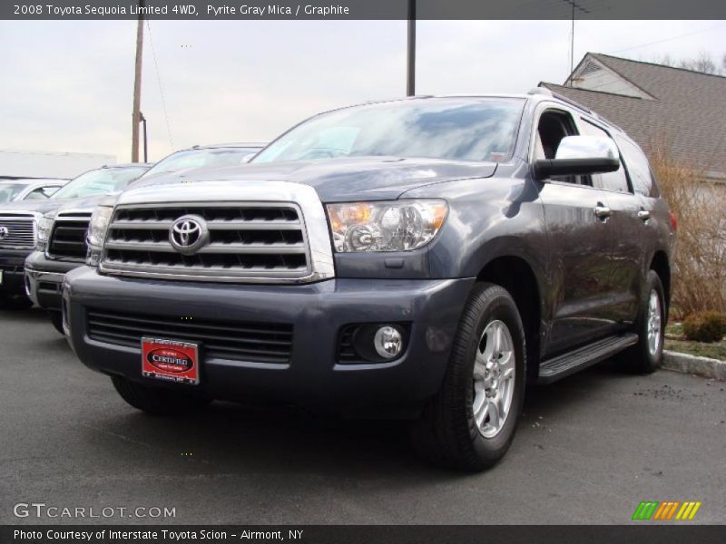 Pyrite Gray Mica / Graphite 2008 Toyota Sequoia Limited 4WD
