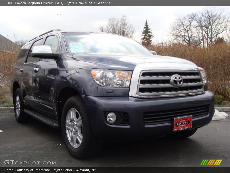 Pyrite Gray Mica / Graphite 2008 Toyota Sequoia Limited 4WD