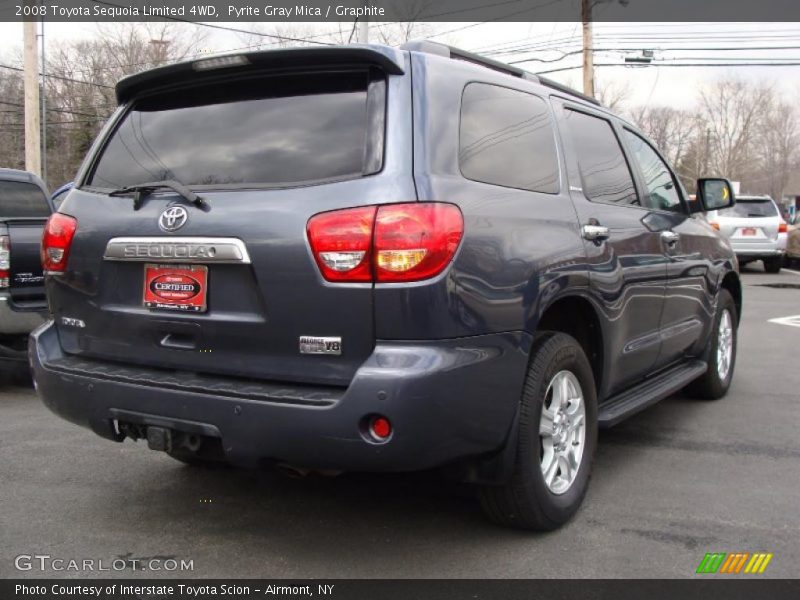 Pyrite Gray Mica / Graphite 2008 Toyota Sequoia Limited 4WD