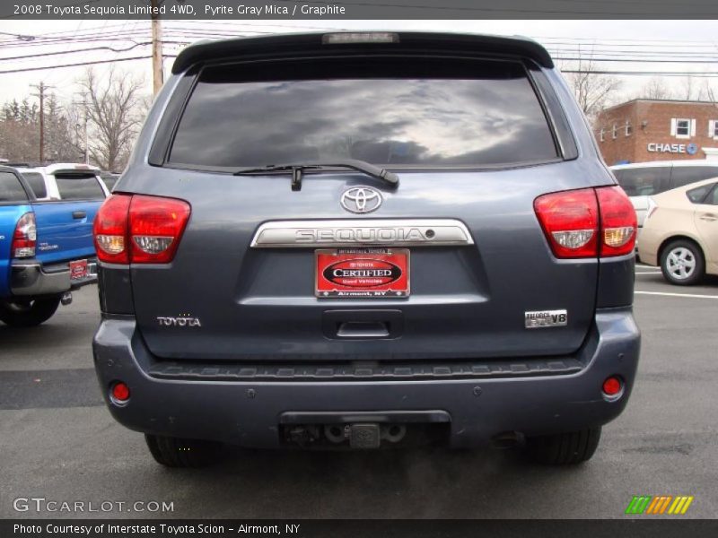 Pyrite Gray Mica / Graphite 2008 Toyota Sequoia Limited 4WD