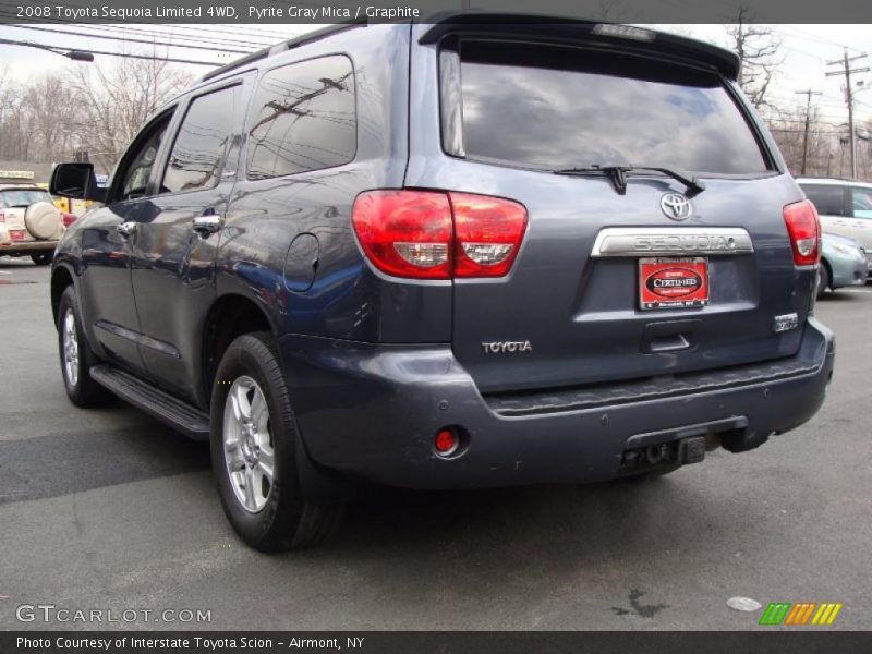 Pyrite Gray Mica / Graphite 2008 Toyota Sequoia Limited 4WD