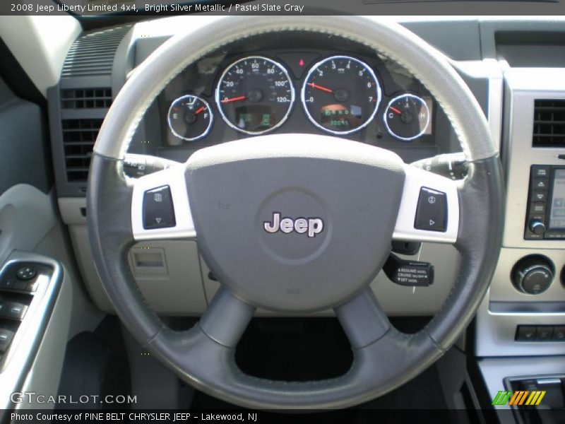 Bright Silver Metallic / Pastel Slate Gray 2008 Jeep Liberty Limited 4x4
