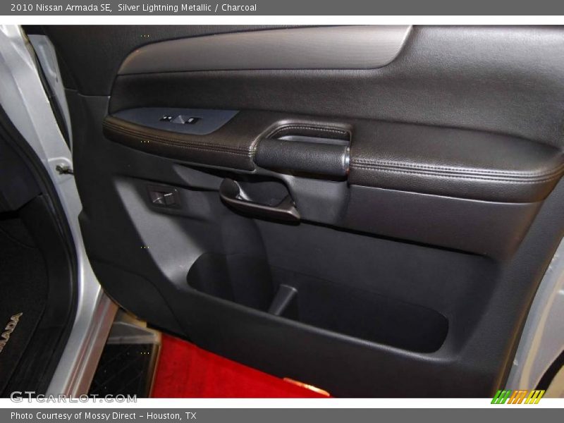 Silver Lightning Metallic / Charcoal 2010 Nissan Armada SE