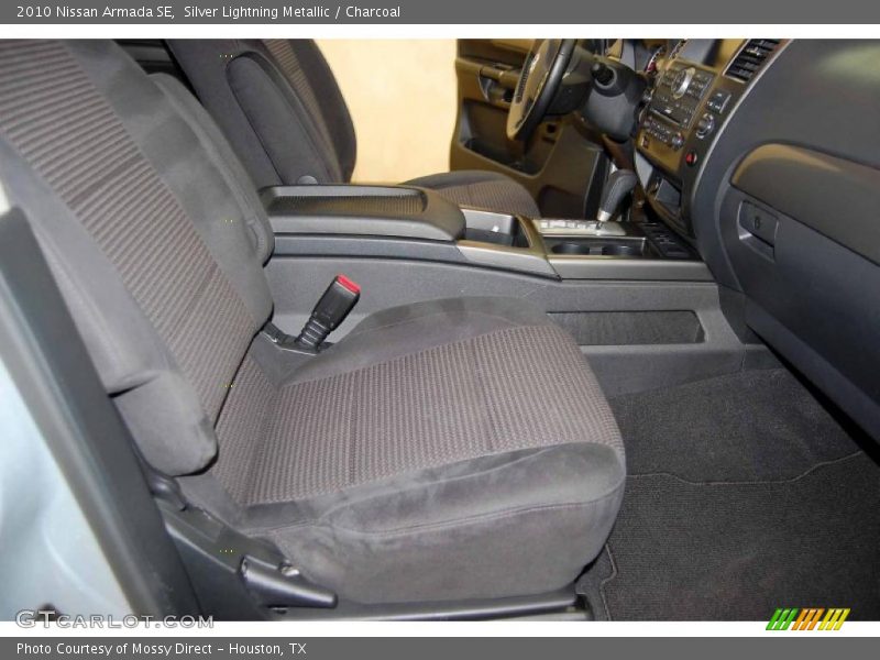 Silver Lightning Metallic / Charcoal 2010 Nissan Armada SE
