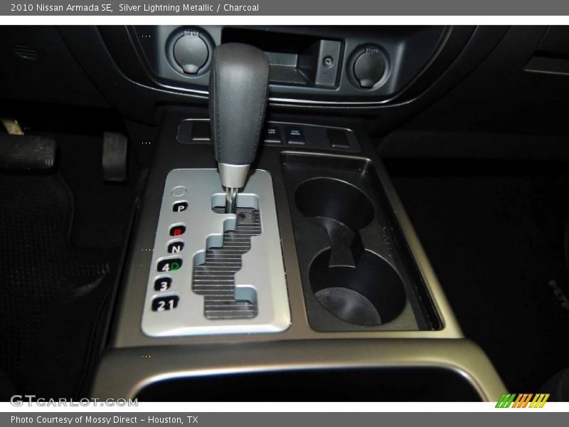 Silver Lightning Metallic / Charcoal 2010 Nissan Armada SE