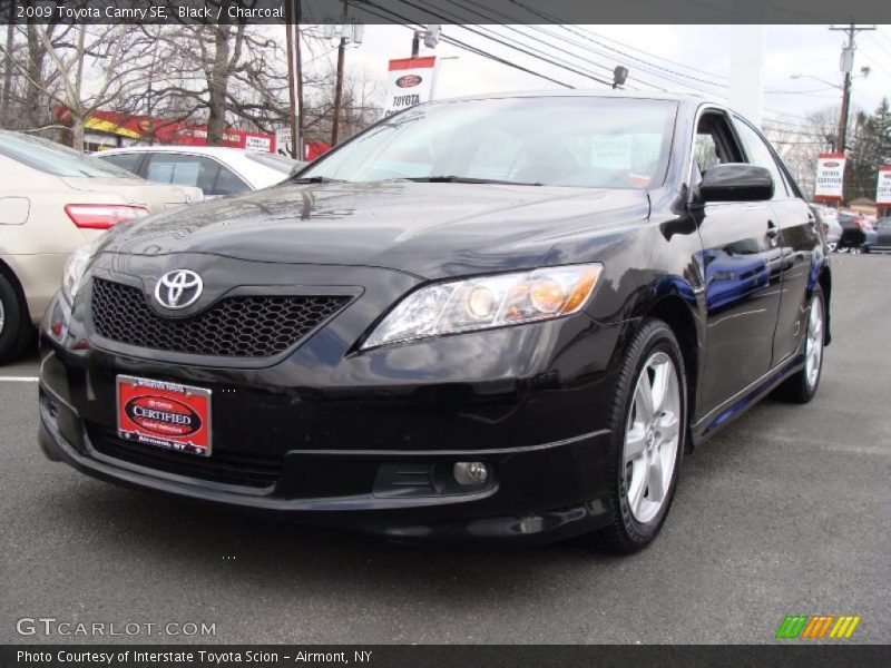 Black / Charcoal 2009 Toyota Camry SE