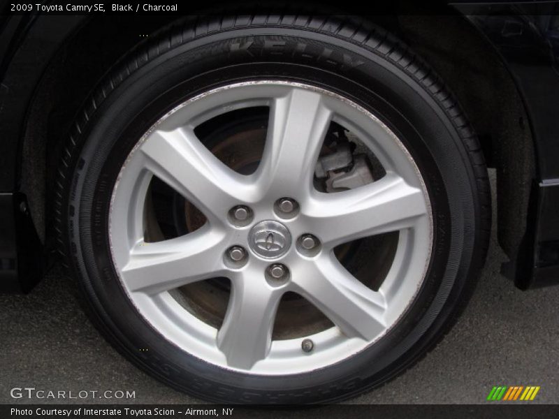 Black / Charcoal 2009 Toyota Camry SE