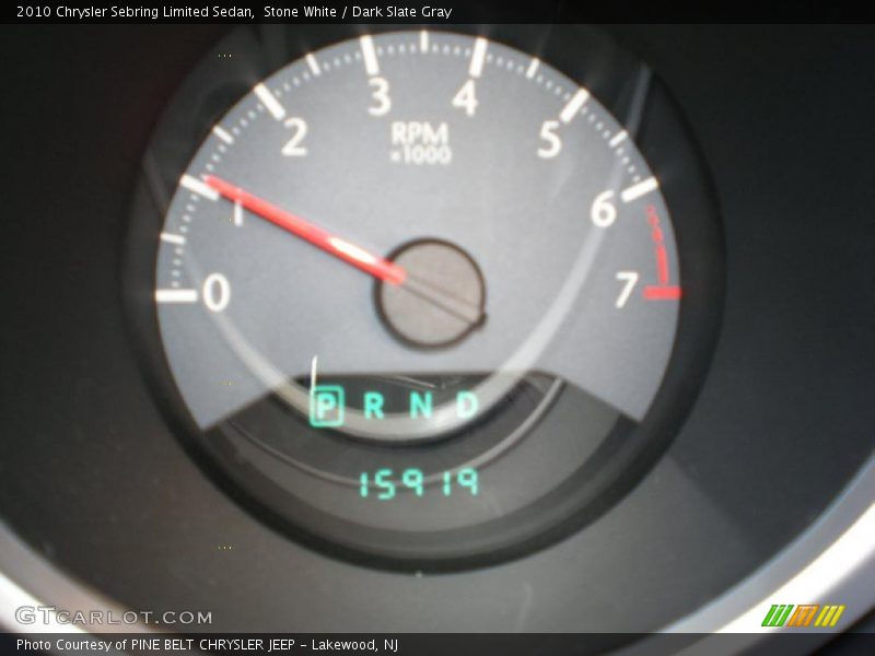 Stone White / Dark Slate Gray 2010 Chrysler Sebring Limited Sedan