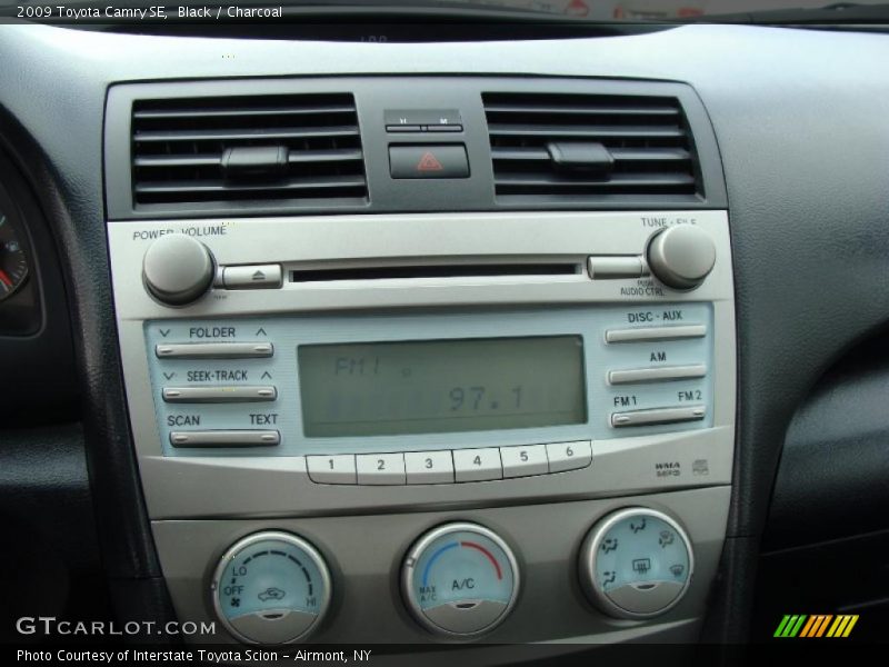 Black / Charcoal 2009 Toyota Camry SE