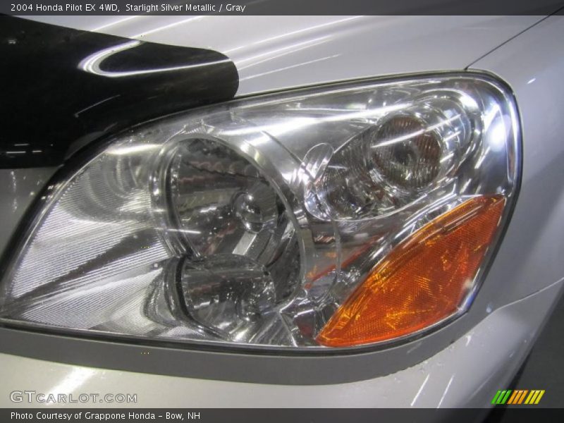 Starlight Silver Metallic / Gray 2004 Honda Pilot EX 4WD