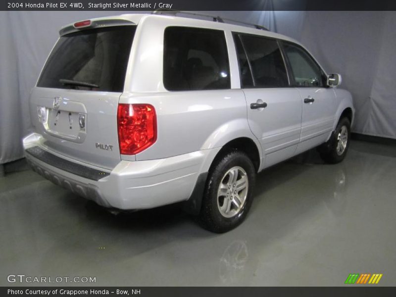 Starlight Silver Metallic / Gray 2004 Honda Pilot EX 4WD