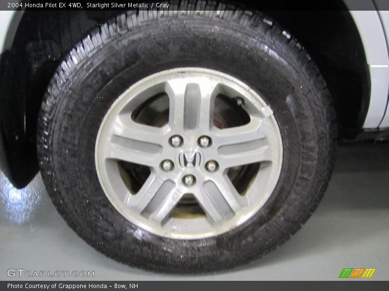 Starlight Silver Metallic / Gray 2004 Honda Pilot EX 4WD