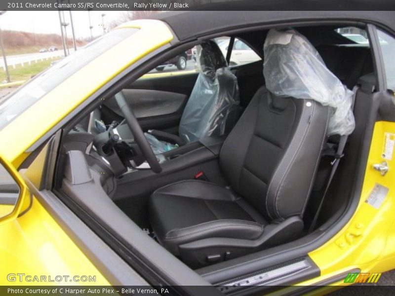 2011 Camaro SS/RS Convertible Black Interior