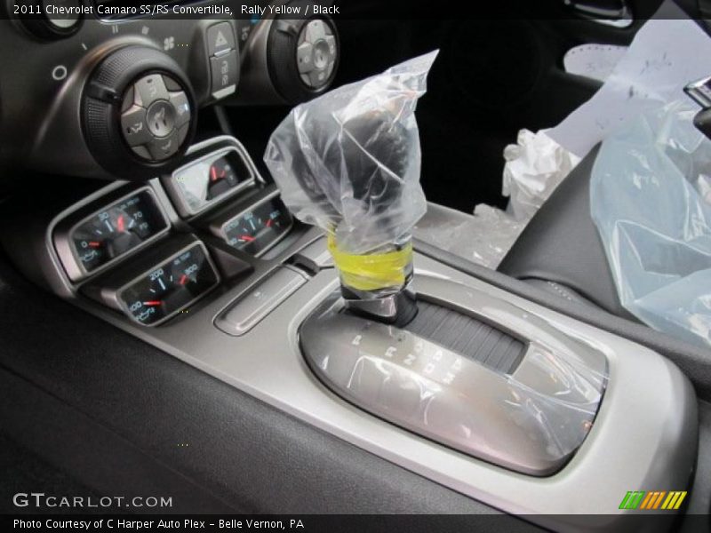 Rally Yellow / Black 2011 Chevrolet Camaro SS/RS Convertible