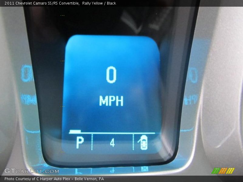 Rally Yellow / Black 2011 Chevrolet Camaro SS/RS Convertible