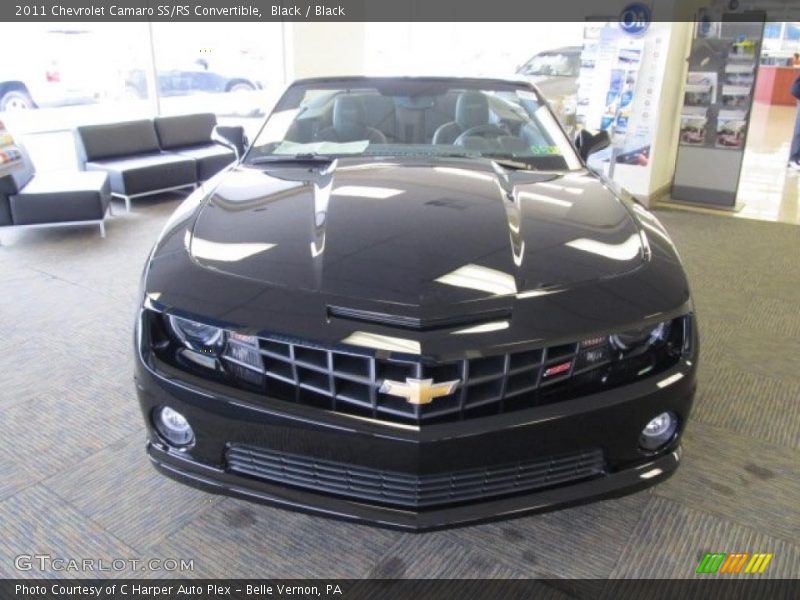 Black / Black 2011 Chevrolet Camaro SS/RS Convertible