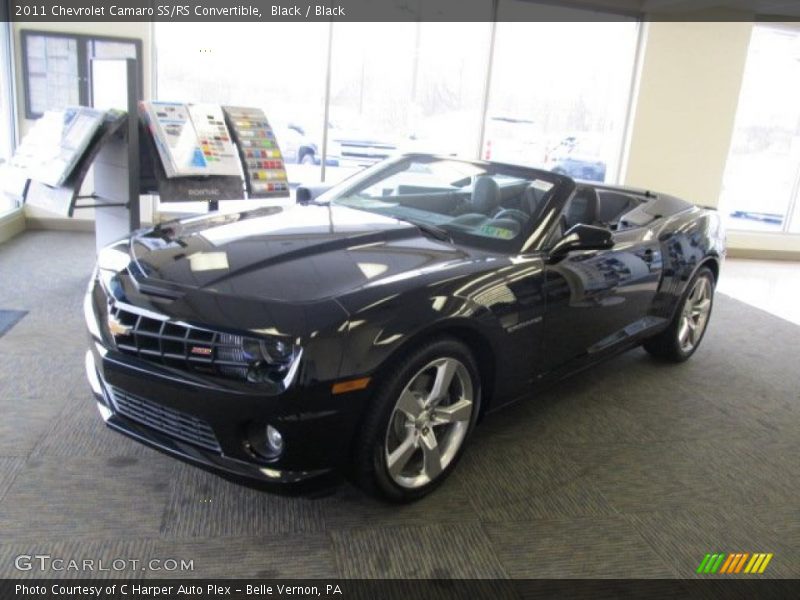 Black / Black 2011 Chevrolet Camaro SS/RS Convertible