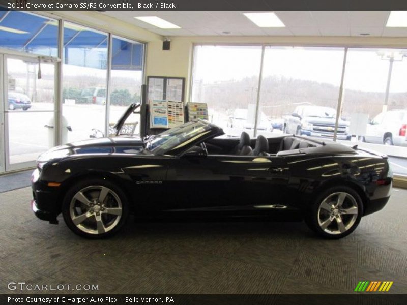 Black / Black 2011 Chevrolet Camaro SS/RS Convertible
