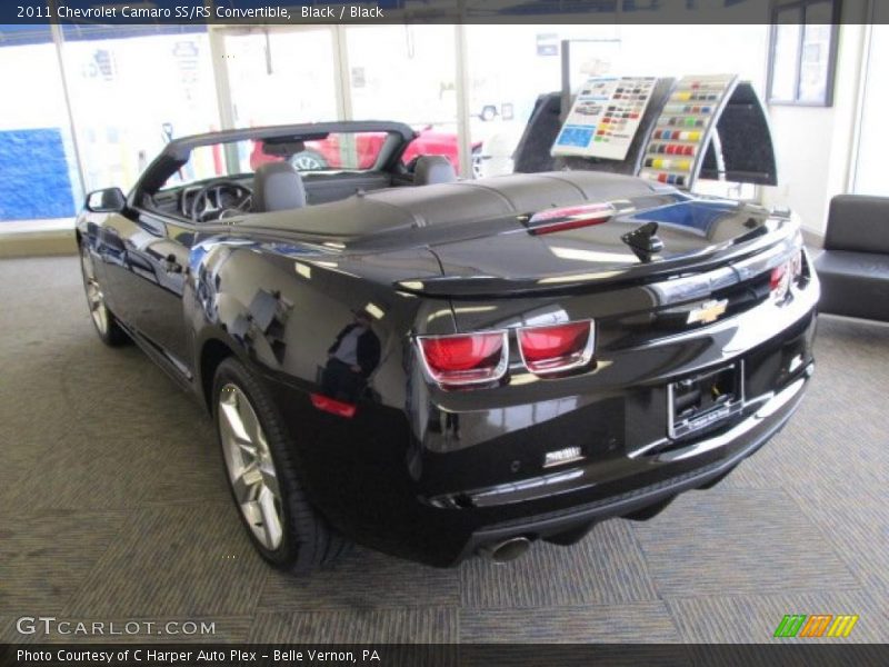 Black / Black 2011 Chevrolet Camaro SS/RS Convertible