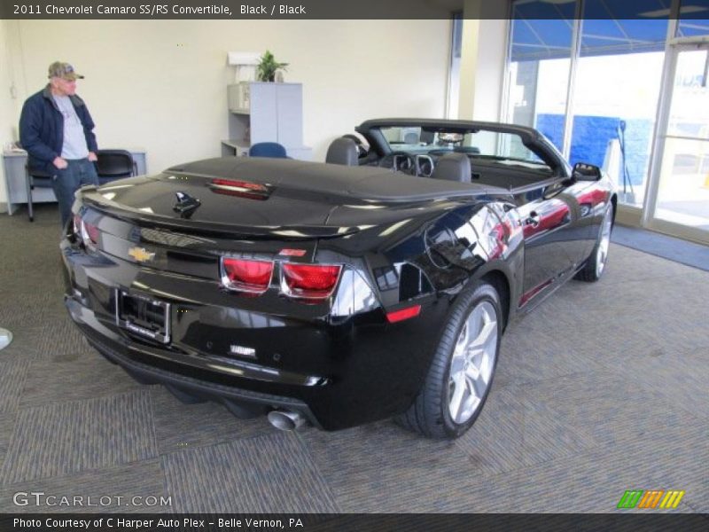 Black / Black 2011 Chevrolet Camaro SS/RS Convertible