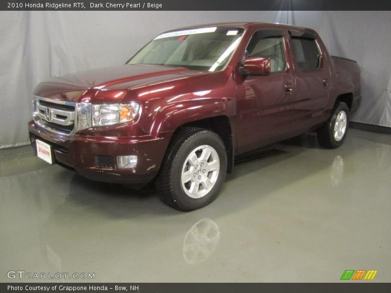 Dark Cherry Pearl / Beige 2010 Honda Ridgeline RTS
