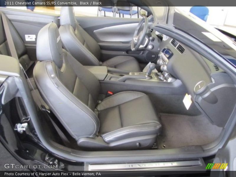  2011 Camaro SS/RS Convertible Black Interior